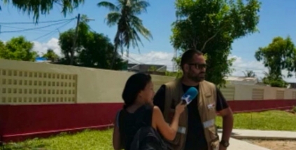 Um ano depois do Ciclone Idai, dois volunt&aacute;rios da CVP permanecem na Beira